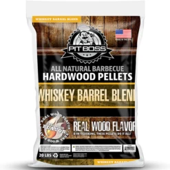 Pit Boss Whiskey Barrel Blend Pellets 9 Kg