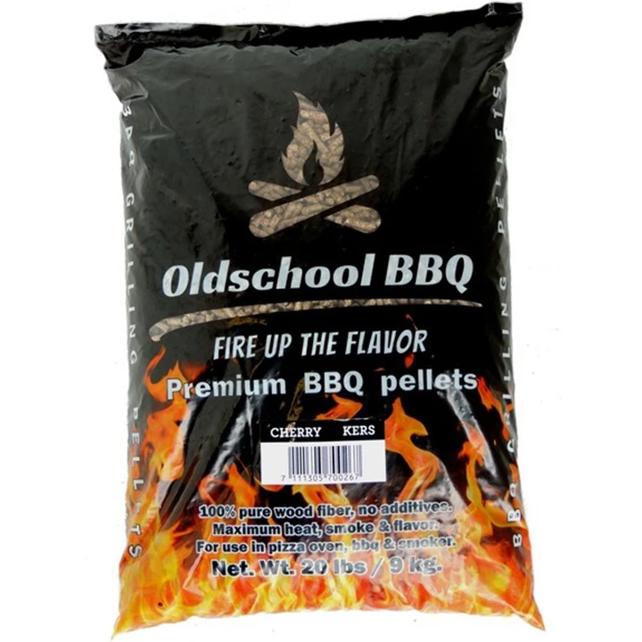 Oldschool BBQ Kersen Pellets 9 Kg